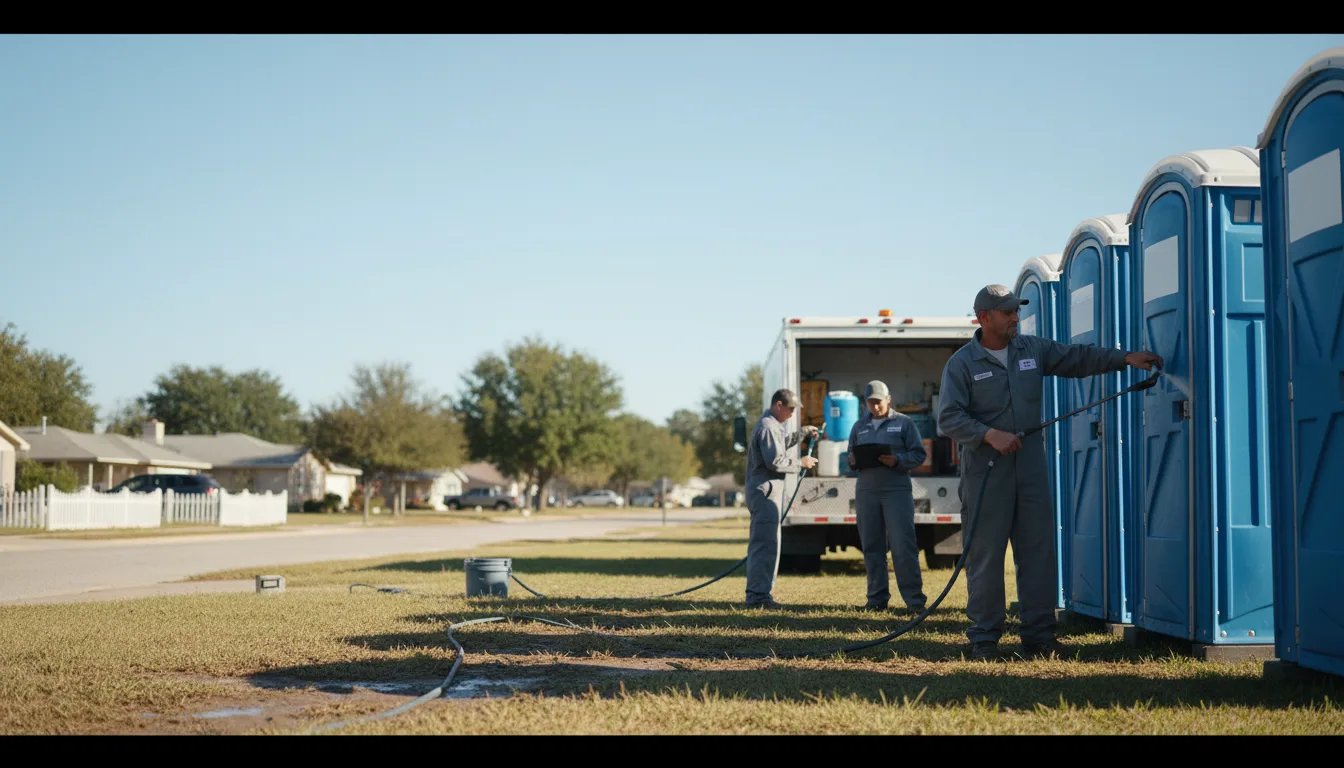 Long-Term Portable Toilet Rental in Tryon, OK near me